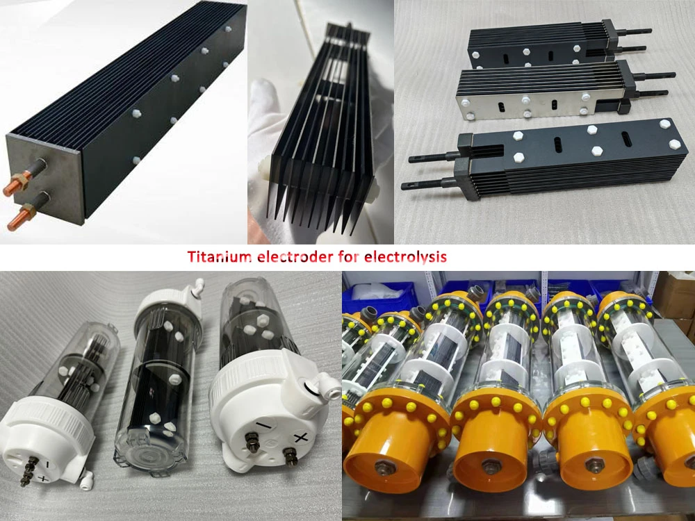 Titanium Anode in Sodium Hypochlorite Generator for Water Treatment Application